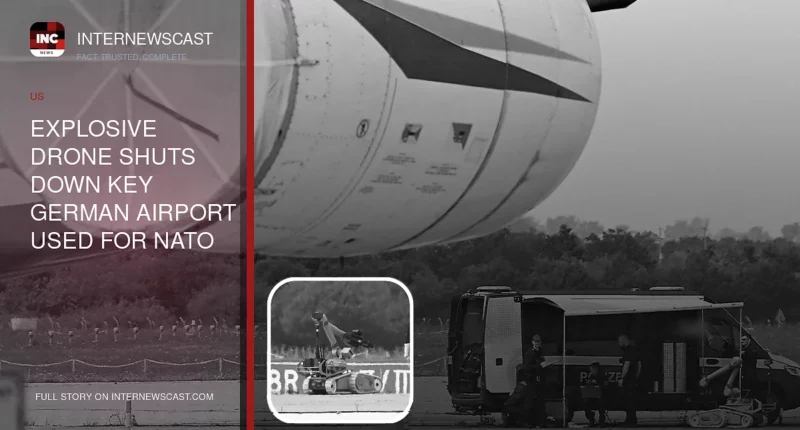 Explosive Drone Shuts Down Key German Airport Used for NATO and Ukraine Flights - Internewscast Journal