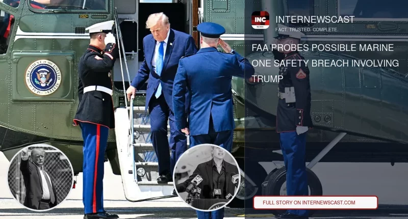 FAA Probes Possible Marine One Safety Breach Involving Trump - Internewscast Journal