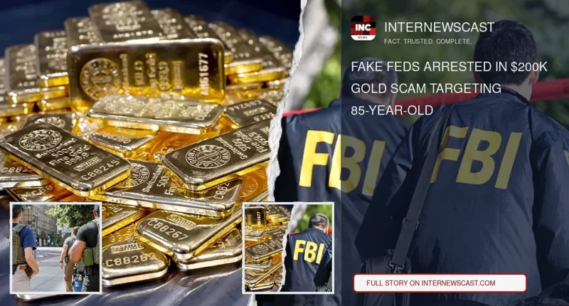 Fake Feds Arrested in $200K Gold Scam Targeting 85-Year-Old - Internewscast Journal