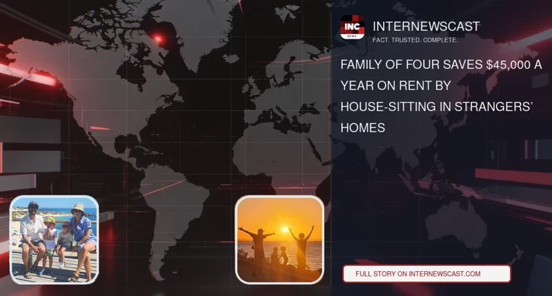 Family of Four Saves $45,000 a Year on Rent by House-Sitting in Strangers’ Homes - Internewscast Journal