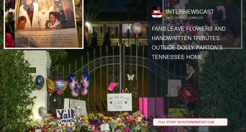 Fans Leave Flowers and Handwritten Tributes Outside Dolly Parton’s Tennessee Home - Internewscast Journal