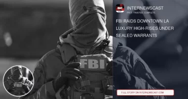 FBI Raids Downtown LA Luxury High-Rises Under Sealed Warrants - Internewscast Journal