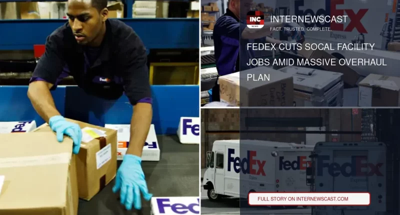 FedEx Cuts SoCal Facility Jobs Amid Massive Overhaul Plan - Internewscast Journal