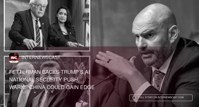 Fetterman Backs Trump’s AI National Security Push, Warns China Could Gain Edge - Internewscast Journal