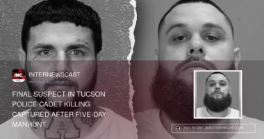 Final Suspect in Tucson Police Cadet Killing Captured After Five-Day Manhunt - Internewscast Journal