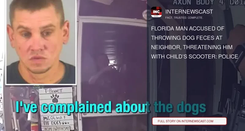 Florida Man Accused of Throwing Dog Feces at Neighbor, Threatening Him With Child’s Scooter: Police - Internewscast Journal