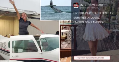 Florida Pilot Faith Tenkley Survives Atlantic Emergency Landing - Internewscast Journal