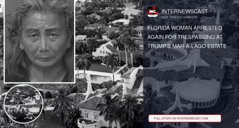 Florida Woman Arrested Again for Trespassing at Trump’s Mar-a-Lago Estate - Internewscast Journal