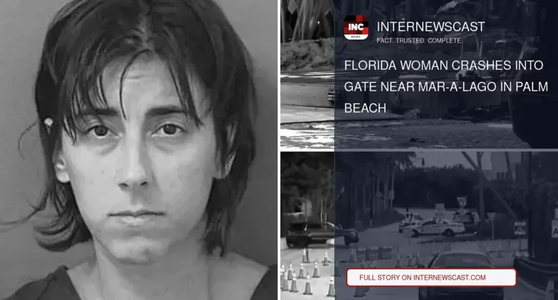 Florida Woman Crashes Into Gate Near Mar-a-Lago in Palm Beach - Internewscast Journal