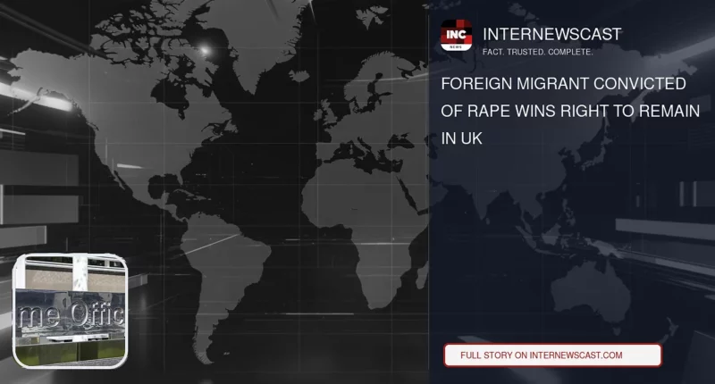 Foreign Migrant Convicted of Rape Wins Right to Remain in UK - Internewscast Journal