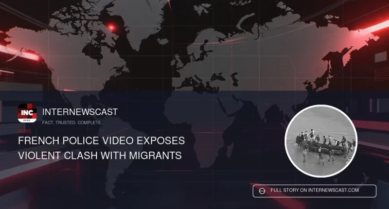 French Police Video Exposes Violent Clash With Migrants - Internewscast Journal
