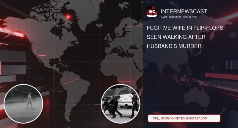 Fugitive Wife in Flip-Flops Seen Walking After Husband’s Murder - Internewscast Journal