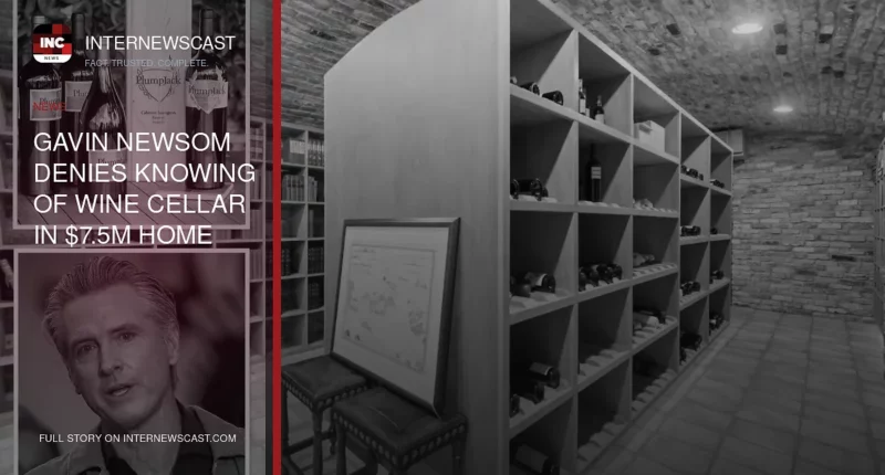 Gavin Newsom Denies Knowing of Wine Cellar in $7.5M Home - Internewscast Journal