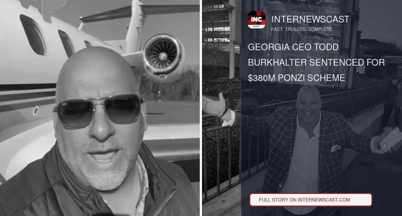 Georgia CEO Todd Burkhalter Sentenced for $380M Ponzi Scheme - Internewscast Journal