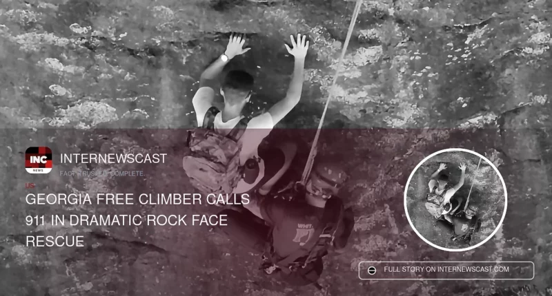 Georgia Free Climber Calls 911 in Dramatic Rock Face Rescue - Internewscast Journal