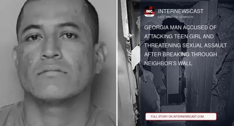 Georgia Man Accused of Attacking Teen Girl and Threatening Sexual Assault After Breaking Through Neighbor’s Wall - Internewscast Journal