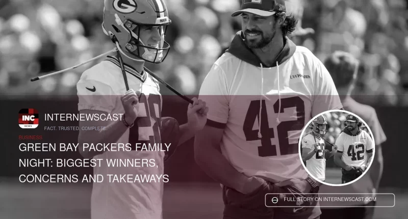 Green Bay Packers Family Night: Biggest Winners, Concerns and Takeaways - Internewscast Journal