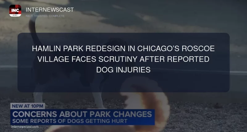 Hamlin Park Redesign in Chicago’s Roscoe Village Faces Scrutiny After Reported Dog Injuries - Internewscast Journal
