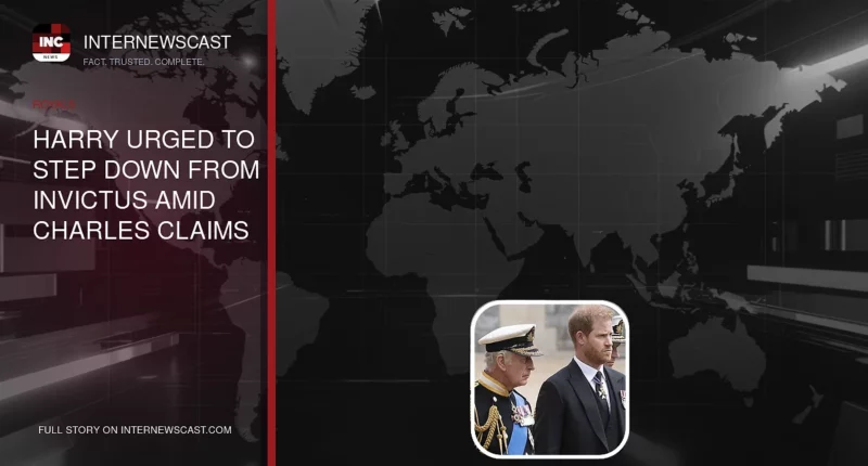 Harry Urged to Step Down From Invictus Amid Charles Claims - Internewscast Journal