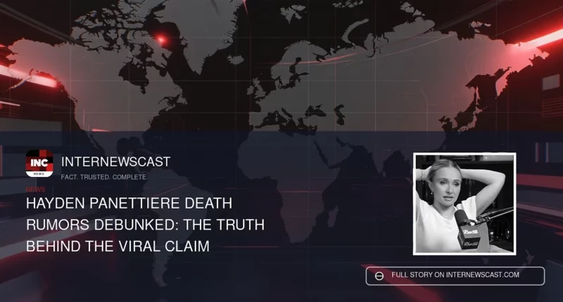 Hayden Panettiere Death Rumors Debunked: The Truth Behind the Viral Claim - Internewscast Journal