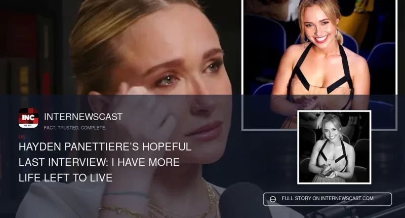 Hayden Panettiere’s Hopeful Last Interview: I Have More Life Left to Live - Internewscast Journal