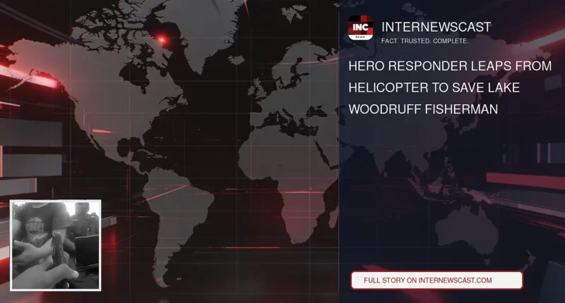 Hero Responder Leaps From Helicopter to Save Lake Woodruff Fisherman - Internewscast Journal
