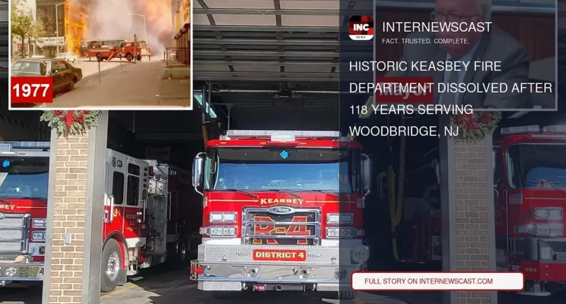 Historic Keasbey Fire Department Dissolved After 118 Years Serving Woodbridge, NJ - Internewscast Journal