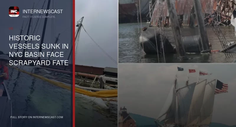 Historic Vessels Sunk in NYC Basin Face Scrapyard Fate - Internewscast Journal