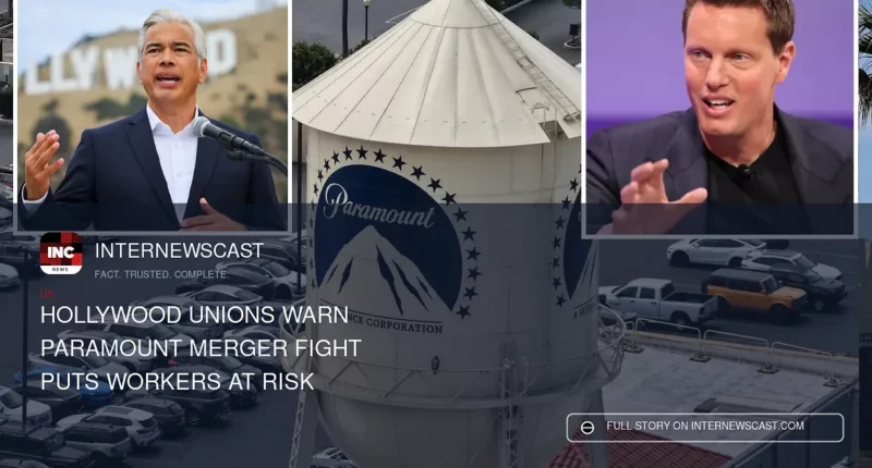 Hollywood Unions Warn Paramount Merger Fight Puts Workers at Risk - Internewscast Journal