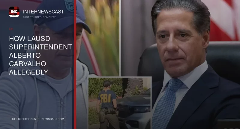 How LAUSD Superintendent Alberto Carvalho Allegedly Concealed His Activities - Internewscast Journal