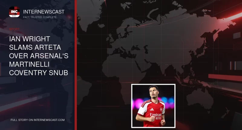Ian Wright Slams Arteta Over Arsenal's Martinelli Coventry Snub - Internewscast Journal