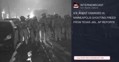 ICE Agent Charged in Minneapolis Shooting Freed From Texas Jail, AP Reports - Internewscast Journal