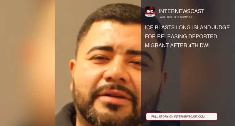 ICE Blasts Long Island Judge for Releasing Deported Migrant After 4th DWI - Internewscast Journal