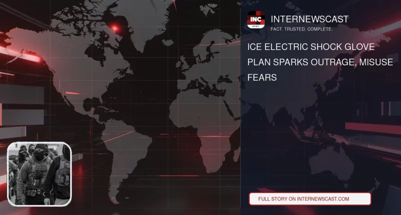 ICE Electric Shock Glove Plan Sparks Outrage, Misuse Fears - Internewscast Journal