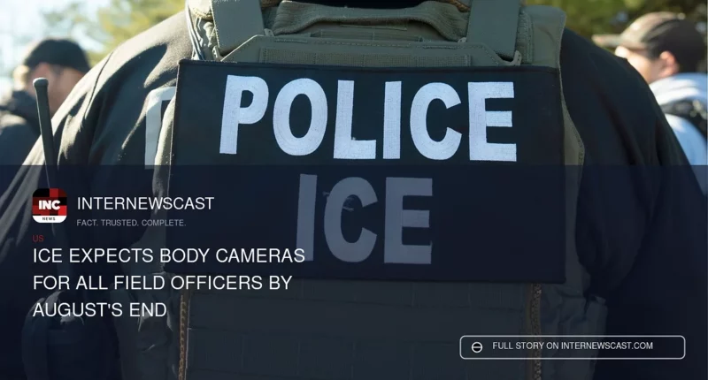 ICE Expects Body Cameras for All Field Officers by August's End - Internewscast Journal