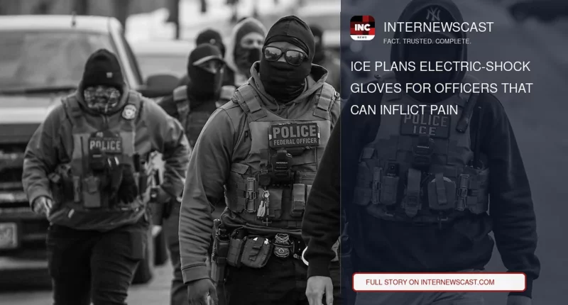 ICE Plans Electric-Shock Gloves for Officers That Can Inflict Pain - Internewscast Journal