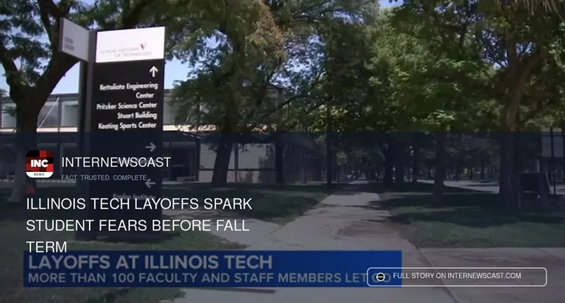 Illinois Tech Layoffs Spark Student Fears Before Fall Term - Internewscast Journal