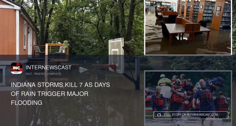 Indiana Storms Kill 7 as Days of Rain Trigger Major Flooding - Internewscast Journal