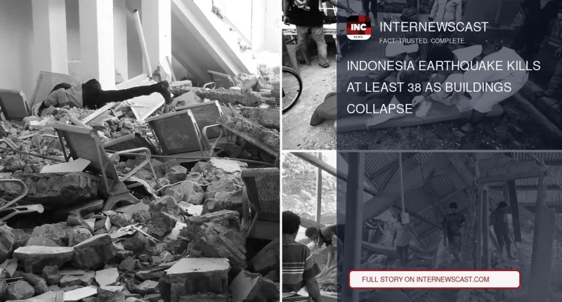 Indonesia Earthquake Kills at Least 38 as Buildings Collapse - Internewscast Journal