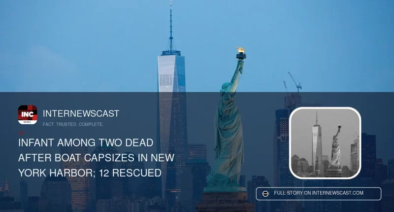 Infant Among Two Dead After Boat Capsizes in New York Harbor; 12 Rescued - Internewscast Journal