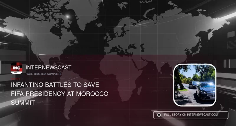 Infantino Battles to Save FIFA Presidency at Morocco Summit - Internewscast Journal