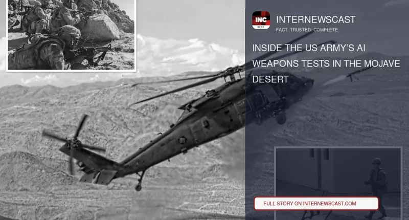 Inside the US Army’s AI Weapons Tests in the Mojave Desert - Internewscast Journal