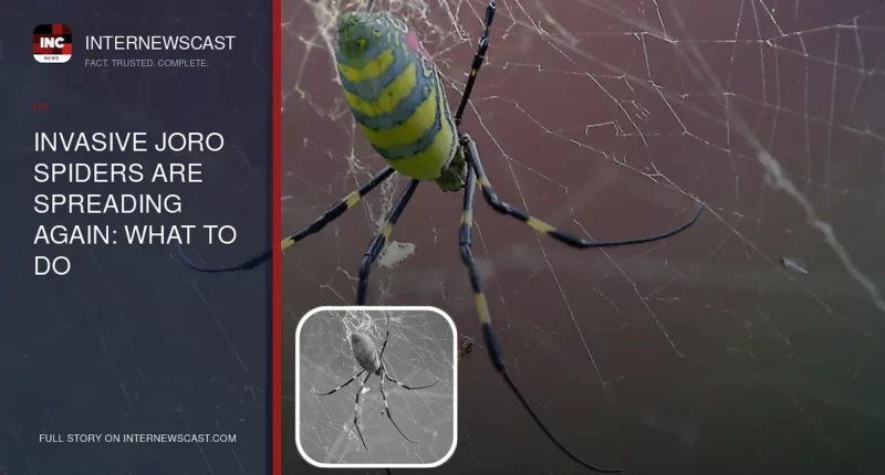 Invasive Joro Spiders Are Spreading Again: What to Do - Internewscast Journal