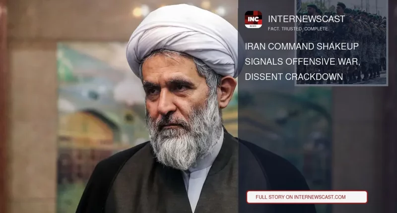 Iran Command Shakeup Signals Offensive War, Dissent Crackdown - Internewscast Journal