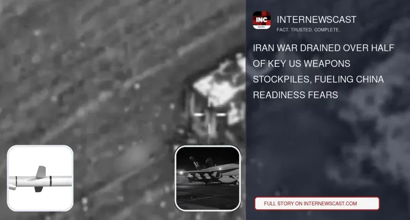 Iran War Drained Over Half of Key US Weapons Stockpiles, Fueling China Readiness Fears - Internewscast Journal