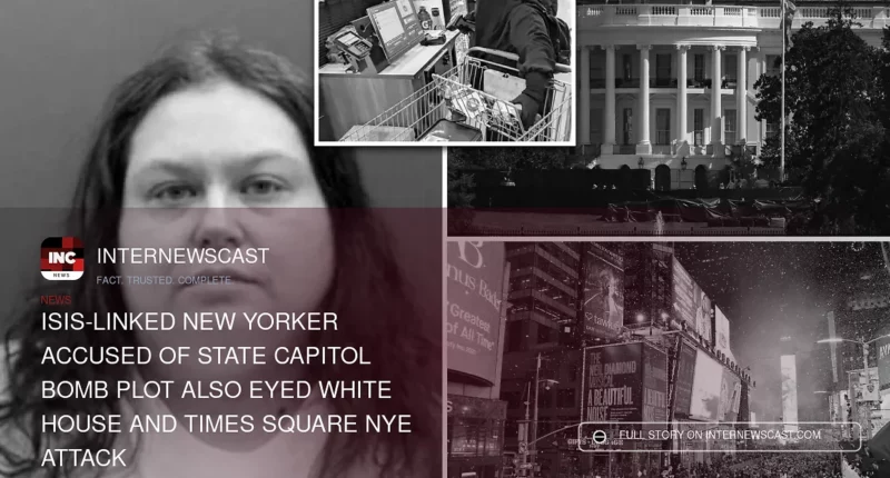 ISIS-Linked New Yorker Accused of State Capitol Bomb Plot Also Eyed White House and Times Square NYE Attack - Internewscast Journal
