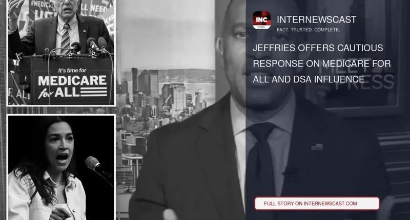 Jeffries Offers Cautious Response on Medicare for All and DSA Influence - Internewscast Journal