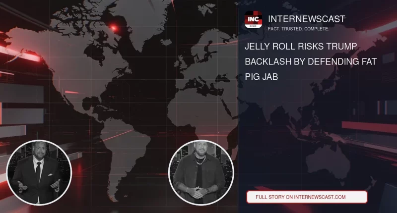 Jelly Roll Risks Trump Backlash by Defending Fat Pig Jab - Internewscast Journal