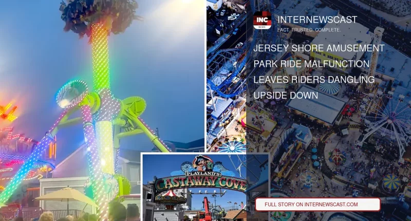 Jersey Shore Amusement Park Ride Malfunction Leaves Riders Dangling Upside Down - Internewscast Journal