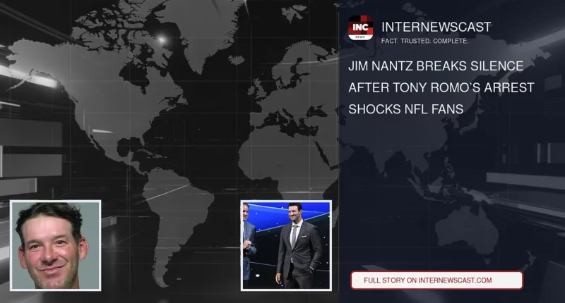 Jim Nantz Breaks Silence After Tony Romo’s Arrest Shocks NFL Fans - Internewscast Journal